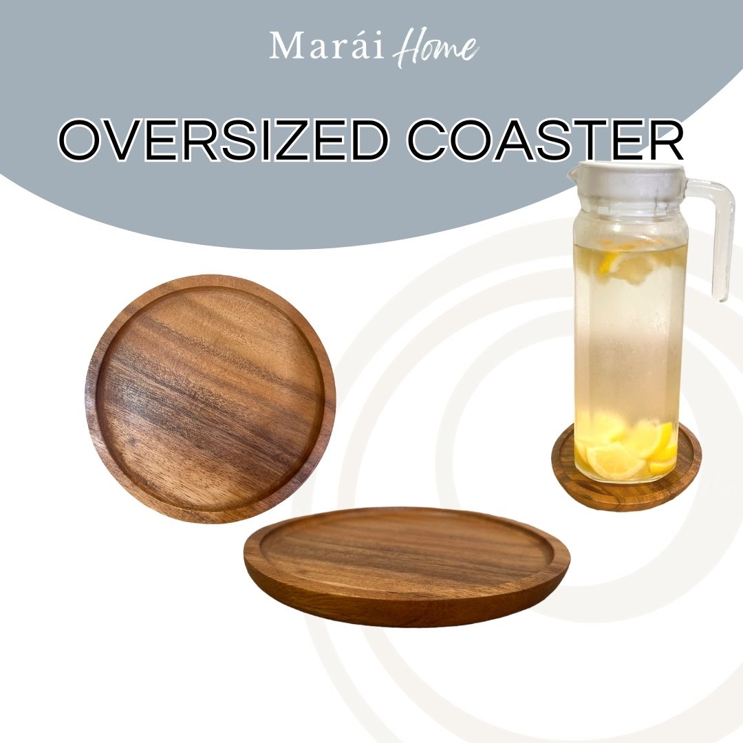Oversized Wooden Coaster 5 inches