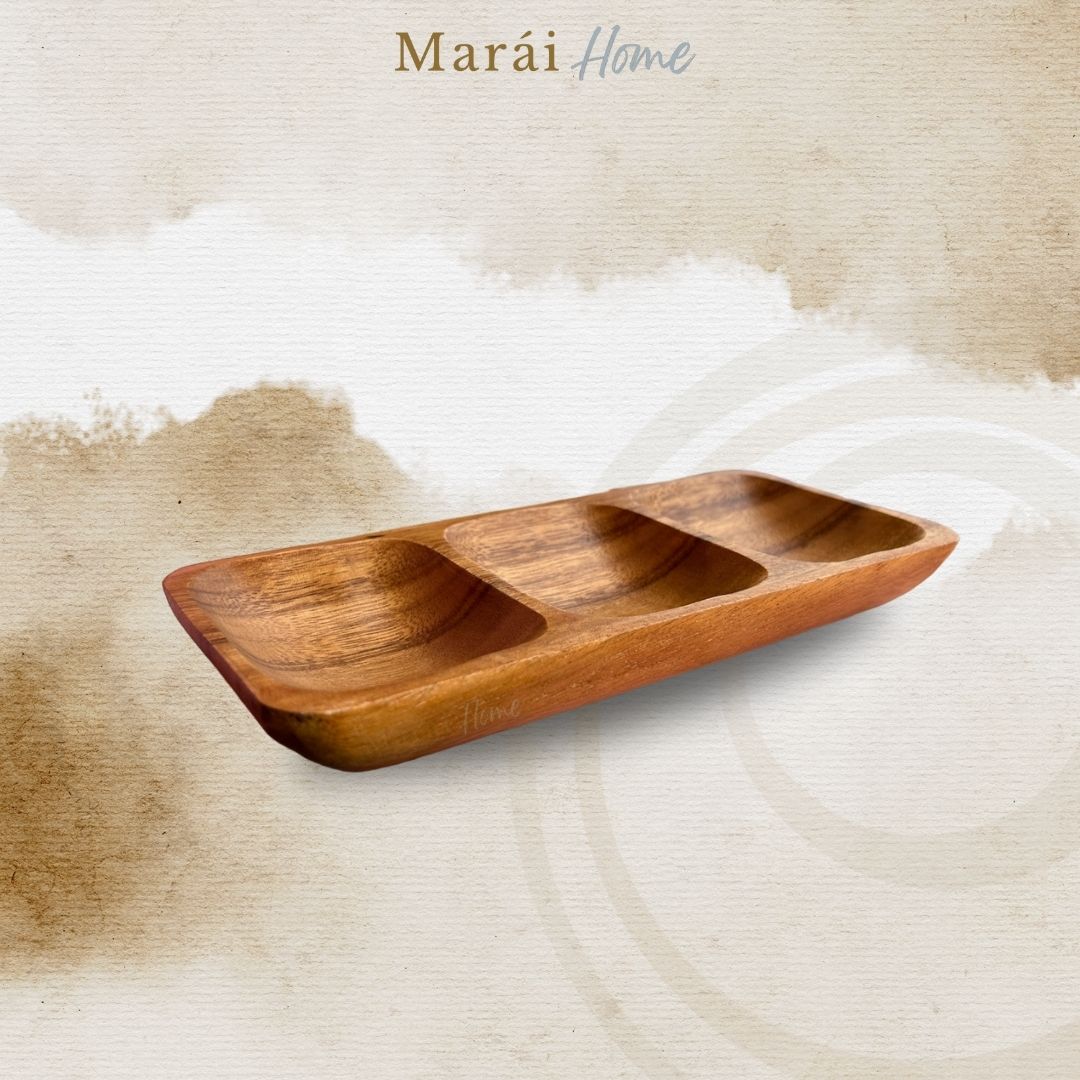 3-Compartment Condiment Plate