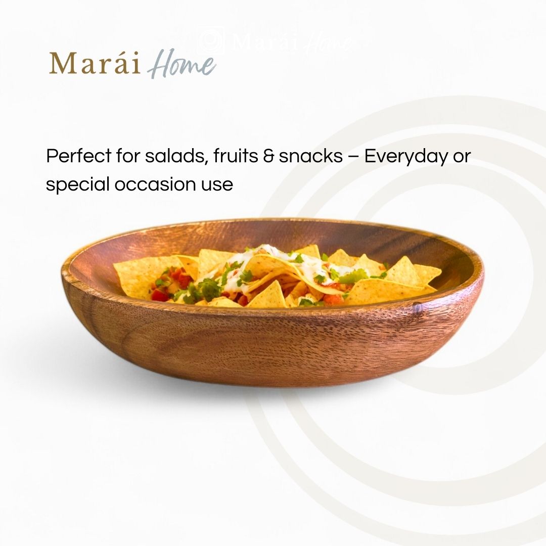 Oval Serving Bowl
