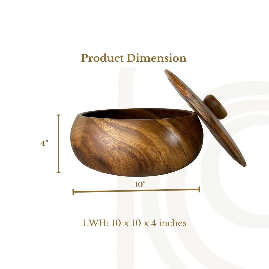 Big Calabash Bowl with Cover