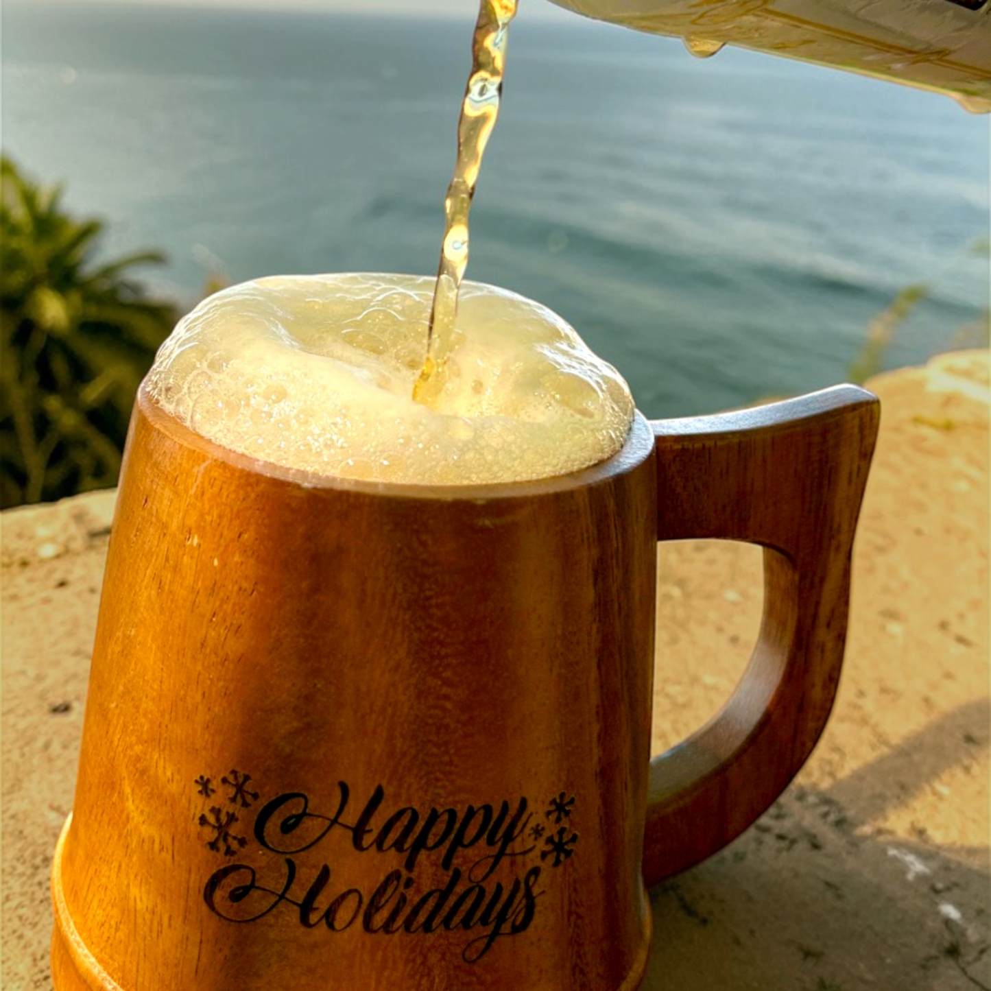 Wooden Cups and Mugs - Acacia Wood
