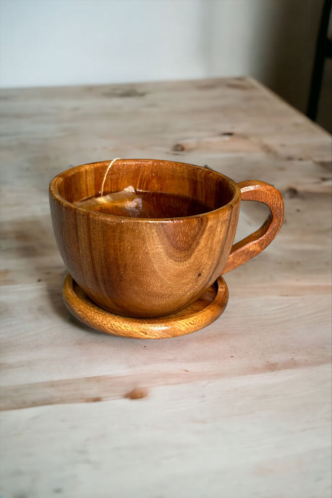Wooden Cups and Mugs - Acacia Wood