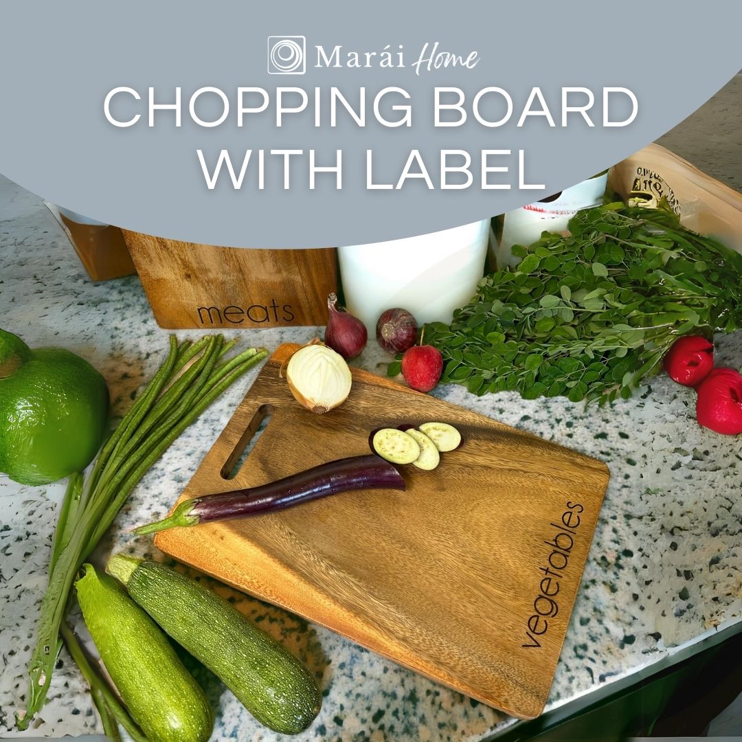 Classic Chopping Board with Label