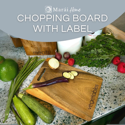 Classic Chopping Board with Label