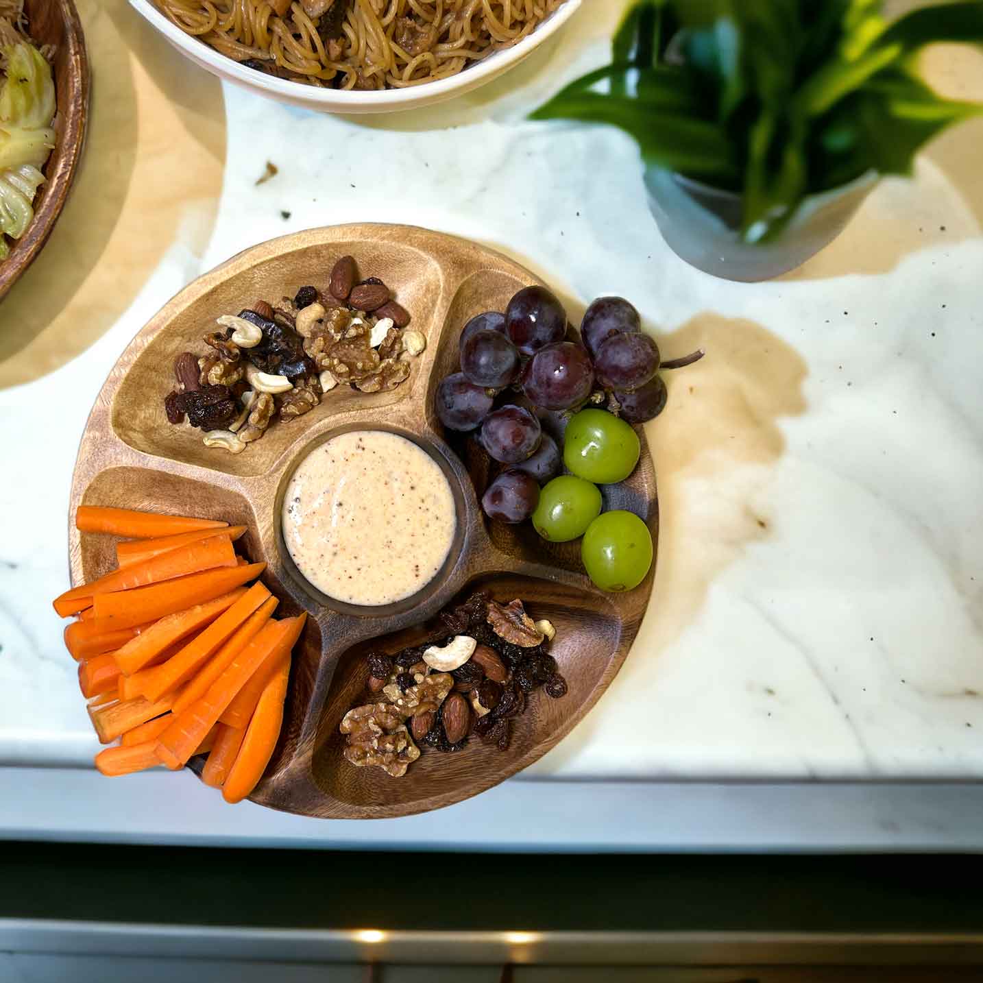 Chip N' Dip Serving Plate