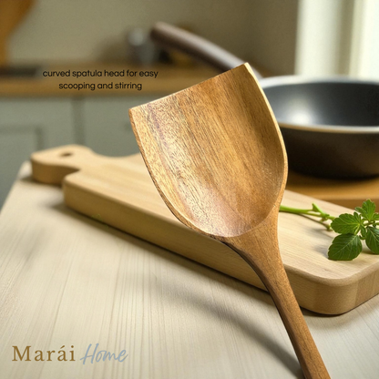Long Handle Curve Spatula