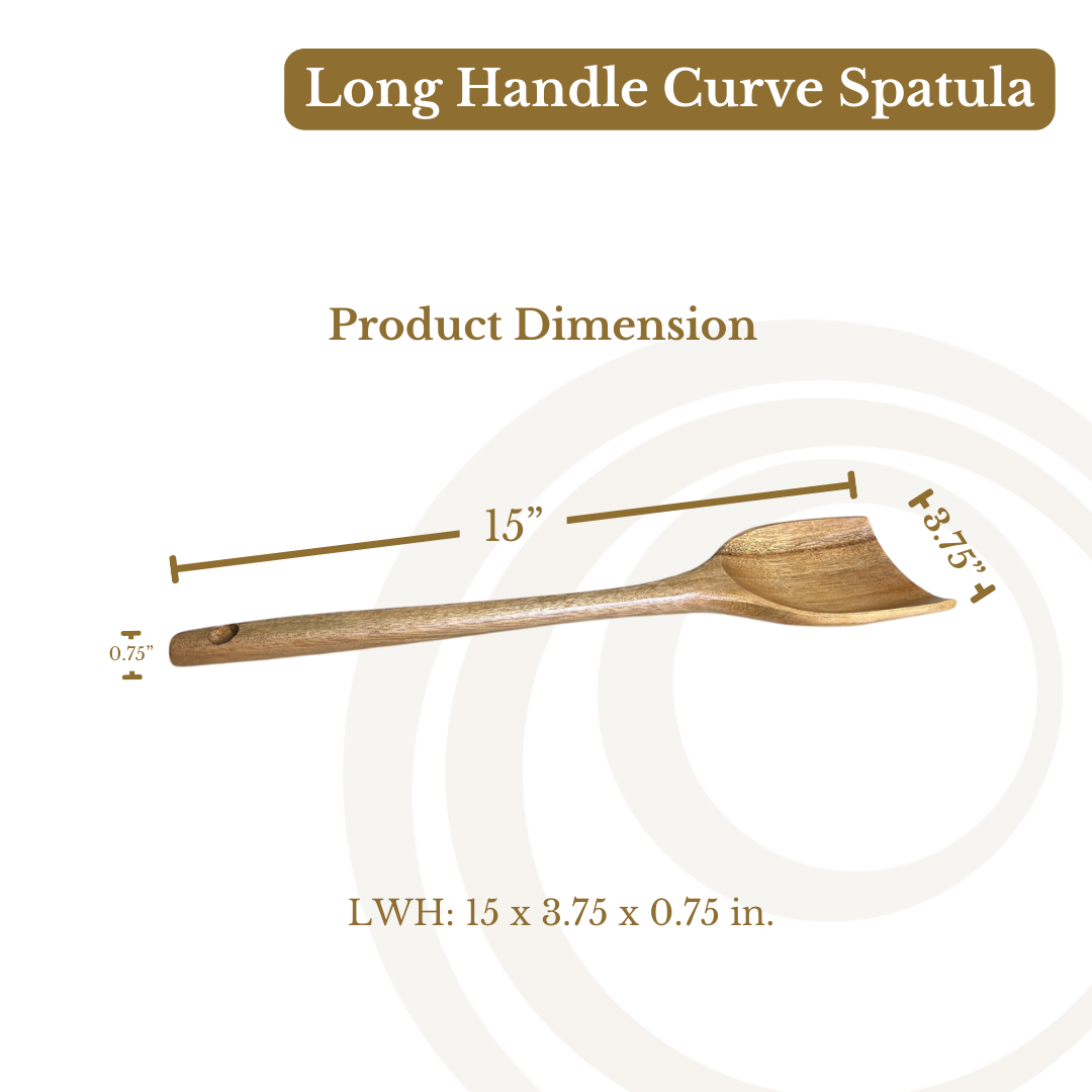 Long Handle Curve Spatula