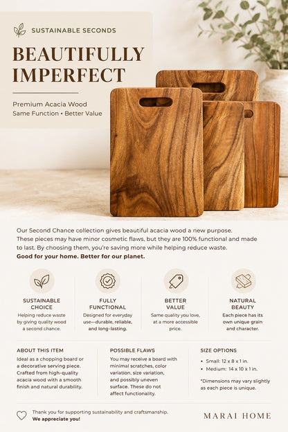 Sustainable Seconds - Classic Chopping Board Medium
